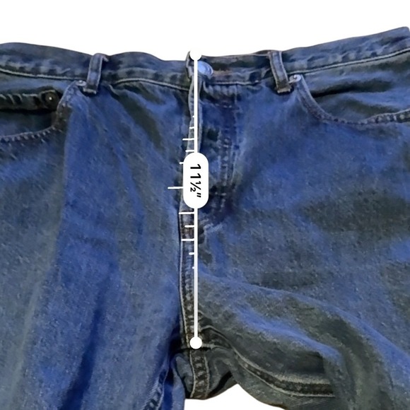 Everlane The 90s Cheeky Jeans Womens 30 Regular Blue Organic Cotton Button Fly - Picture 10 of 11